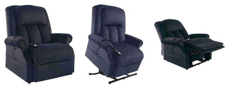 Mega Motion Easy Comfort Superior 3 Position Heavy Duty Big Lift Chair 500 Lb Capacity