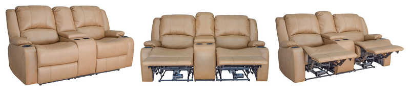 Recpro Charles 70" Powered Double RV Wall Hugger Recliner