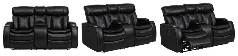 Power Recliner Loveseat With USB