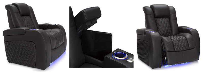 Seatcraft Diamante Home Theater Seating Power Recliner