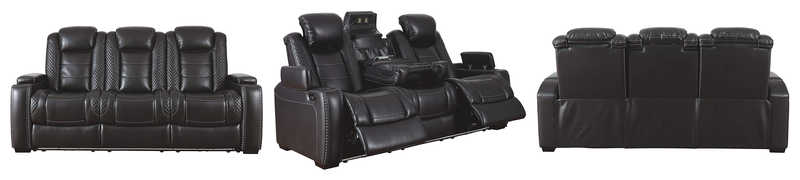 Signature Design By Ashley Party Time Reclining Sofa