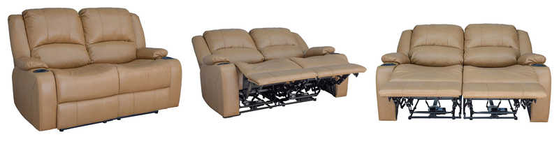 RecPro Charles 58" Powered Double RV Wall Hugger Recliner