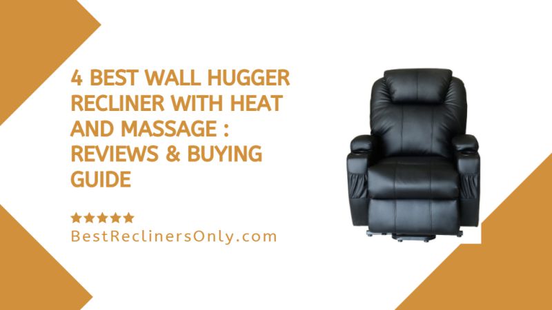 Wall Hugger Recliner With Heat And Massage